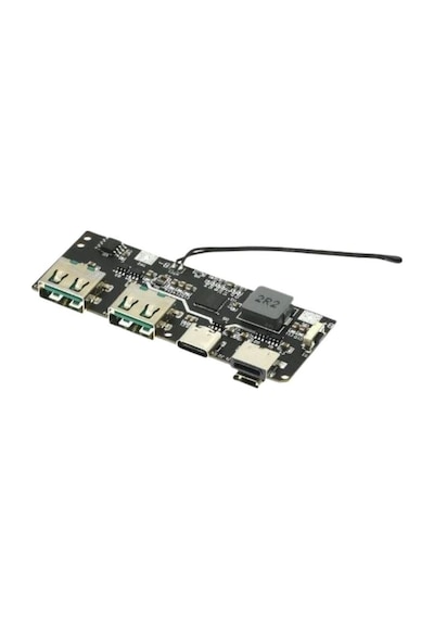 Çift Usb 5v 22.5w Ledli Micro Type-c Powerbank Modülü