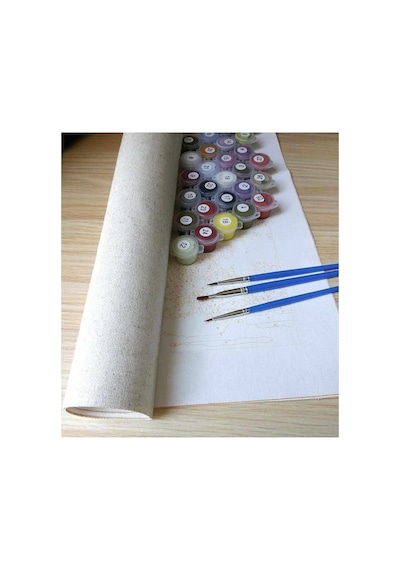 Kaçak Aşk Çerçevesiz 70x90 Cm Sayılarla Boyama Hobi Seti