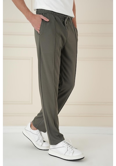 Efor Atp 034 Slim Fit Haki Spor Pantolon Haki