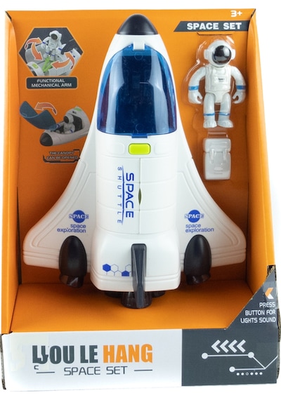 Uzay Mekiği Oyuncak Astronotlu 20 Cm