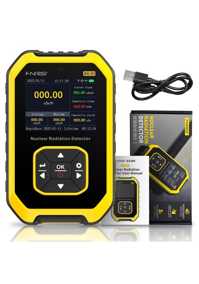 Fnirsi Gc-01 Nükleer Radyasyon Test Cihazı Dedektörü