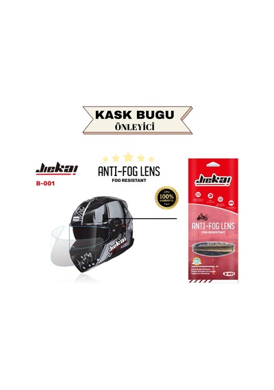 Jiekai Buğu Önleyici Vizör Lensi Pinlock Lens