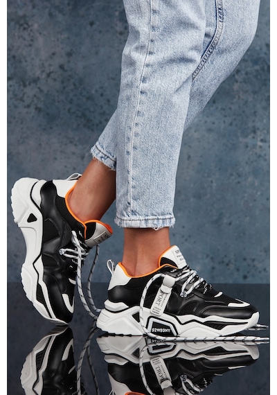 Dark Seer Ds.pmd239k2051 Sneaker Günlük Spor Ayakkabı 2025 Kadın Beyaz-siyah