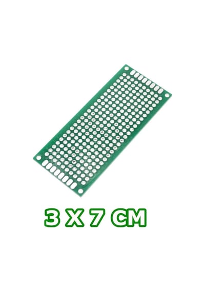 3cm X 7cm 10x24 Proto Pcb Pertinaks Elektronik Devre Prototip Deney Kartı Fr4 Delikli Plaket