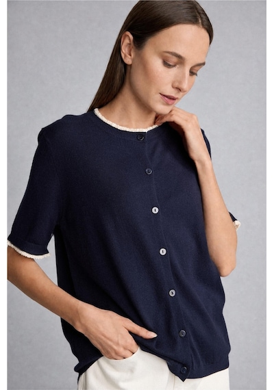 Defacto Regular Fit Bisiklet Yaka Düğmeli Dokulu Triko Basic Hırka H1289ax26aunv235 Lacivert-nv235 Defacto Regular Fit Bisiklet Yaka Düğmeli Dokulu Triko Basic Hırka H1289ax26aunv235 Lacivert-nv235