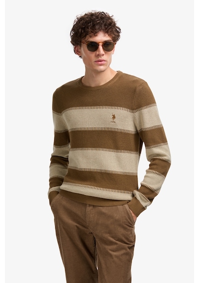 U.S. Polo Assn. U.s. Polo Assn. Erkek Haki Kazak /triko 50307846-vr027