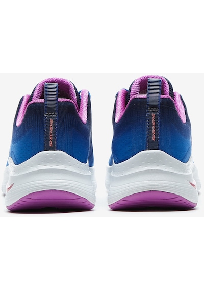 Skechers Arch Fit - Vibrant Step Kadın Lacivert Spor Ayakkabı 149724 Nvmt