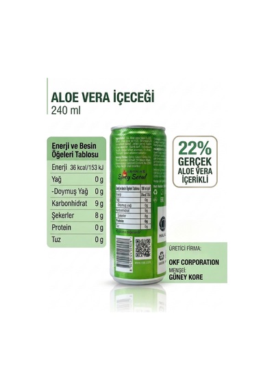 Okf Aloe Veralı İçecek 240ml
