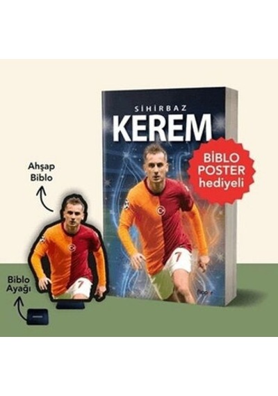 Sihirbaz Kerem Biblo Poster Hediyeli