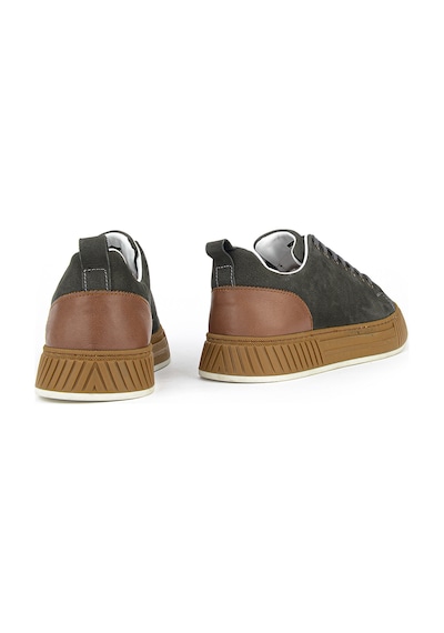 Ziya Erkek Hakiki Deri Günlük Sneaker 161983z8702 Gri 161983z8702 011 40