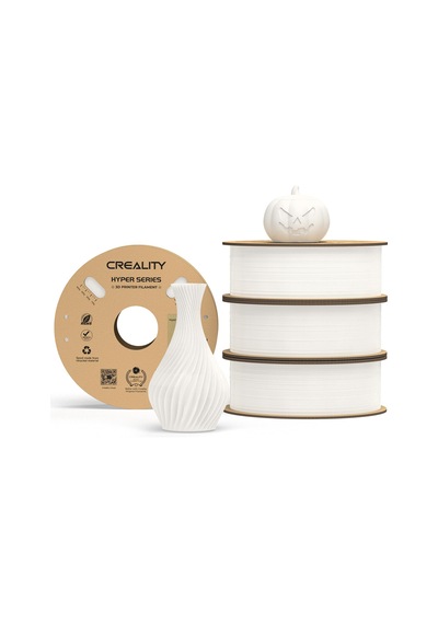 Creality Resmi Hyper Pla Filament Beyaz 4kg, Yüksek Hızlı Baskı İçin 3d Yazıcı Filamenti, Dayanıklı Ve Dirençli, Pürüzsüz, Çıkıntı Performansı Boyutsal Doğruluk +/-0,03 Mm, 4 Rulo Creality Resmi Hyper Pla Filament Beyaz 4kg, Yüksek Hızlı Baskı İçin 3d Yazıcı Filamenti, Dayanıklı Ve Dirençli, Pürüzsüz, Çıkıntı Performansı Boyutsal Doğruluk +/-0,03 Mm, 4 Rulo