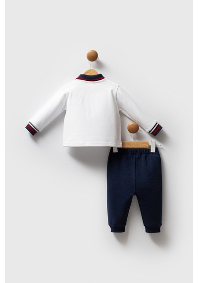 U.S. Polo Assn. U.s. Polo Assn Erkek Bebek Beyaz Takım 5274-48878 Beyaz