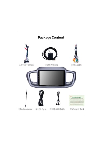 Kia Sorento 2015+ Uyumlu Multi Medya Navi Gasyon Usb Kamera Carplayer