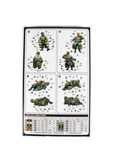 1/35 Alman Piyadeleri İstirahatte Figür Maketi- Hobbyboss 84420
