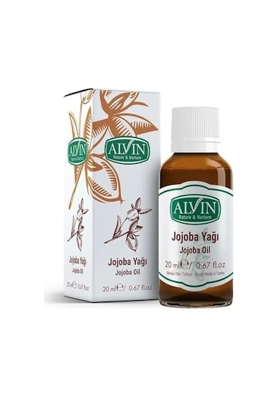 Alvin Jojoba Yağı, Soğuk Sıkım,yüzde Yüz Saf Ve Doğal, 20 Ml