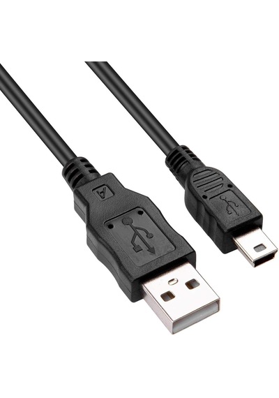 0.5 Metre Mini Usb 5 Pin Erkek To Usb-a 2.0 Erkek Data & Şarj Kablosu 50 CM