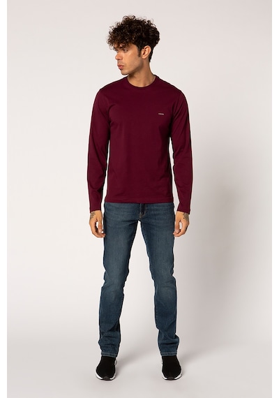Vigoss Battal Erkek Sweatshırt B44221-03370 - Mürdüm