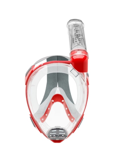 Cressi Duke Tam Yüz Maskesi Clear-red S/m Kırmızı
