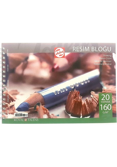 Spiralli Çizim Defteri A4 160 Gr 20 Sayfa
