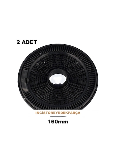 Dwk66aj70t Ankastre Davlumbaz Aspiratör Için Yeni Nesil Karbon Filtre 12026343