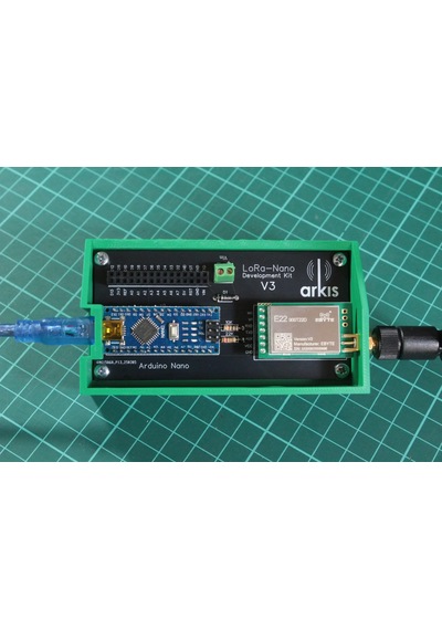 Lora Haberleşme Modülü Için Lora-nano Geliştirme Kiti V3 - Yeşil Kutulu Lora Ve Arduino Nano Dahil