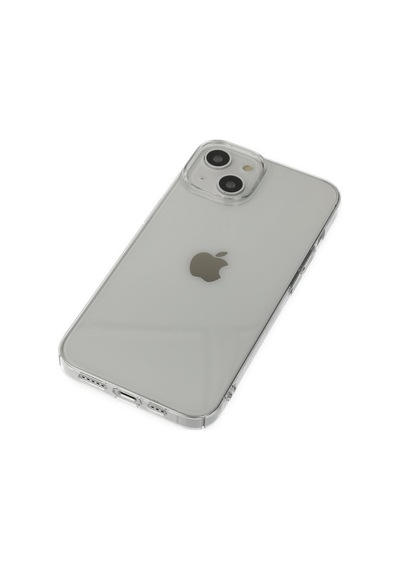 Apple Uyumlu iPhone 14 Plus Uyumlu Kılıf Pc Sert Şeffaf Kapak - Şeffaf