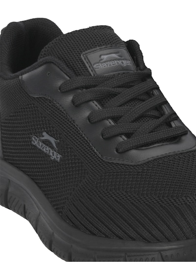 Slazenger Paulo Erkek Siyah / Siyah Koşu & Yürüyüş Spor Ayakkabısı
