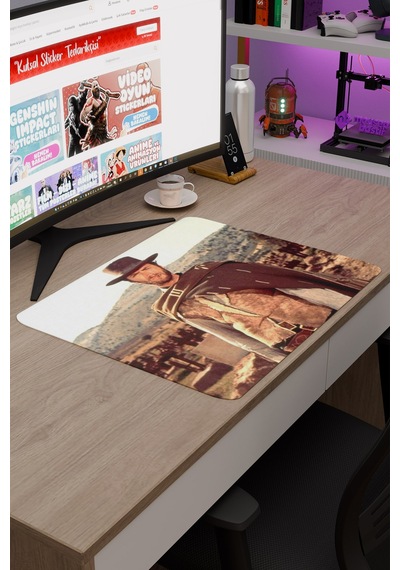 İyi Kötü Çirkin V3 48x40 Xl Gaming Kauçuk Kaymaz Taban Mouse Pad Fare Altlığı