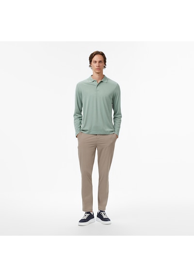 Nautica Erkek Yeşil Classic Fit Polo Yaka T-shirt Düz K57019t Yeşil