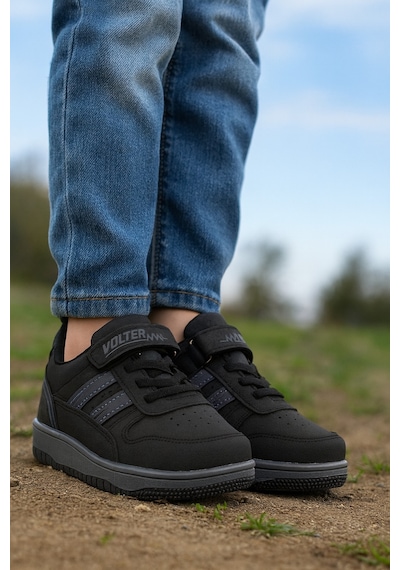 Minibonito Unisex Çocuk Günlük Ayakkabı Siyah