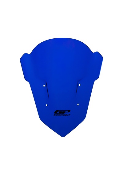 Gp Kompozit Honda Cbr650f 2014-2018 Uyumlu Ön Cam Mavi 34cm
