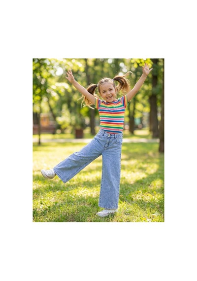 Erdem Kıds Kız Çocuk Jean Pantolon Palazzo Geniş Bol Paça Okul Kot Pantolon Açık Mavi Açık Mavi Erdem Kıds Kız Çocuk Jean Pantolon Palazzo Geniş Bol Paça Okul Kot Pantolon Açık Mavi Açık Mavi