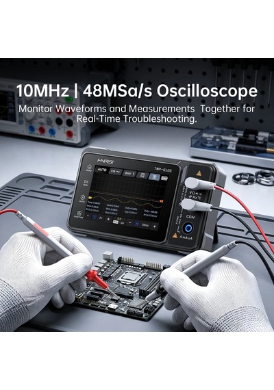 Fnırsı Tmp-610s 3'ü 1 Arada Dijital Multimetre, Osiloskop Ve Sinyal Jeneratörü