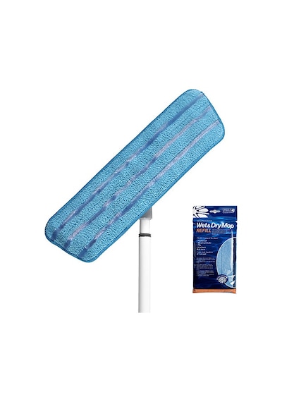 Perla Smart Mikrofiber Bezli Metal Sopalı Mop Temizlik Seti