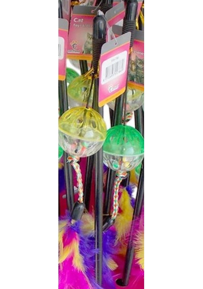 Eastland Plastik Toplu 45 CM Kedi Oltası Çok Renkli