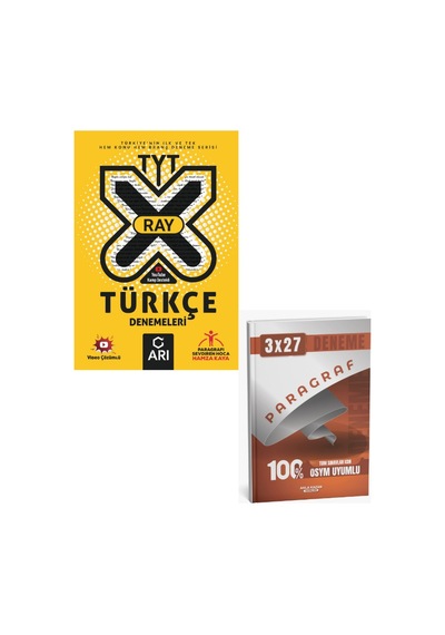 2027 Arı 2027 Tyt Türkçe X Ray Denemeleri+ Anla Kazan Paragraf