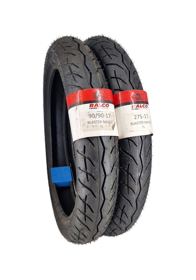90/90-17 Ve 275-17 Tubeless - Dubleks Blaster Magic Lastik Takımı