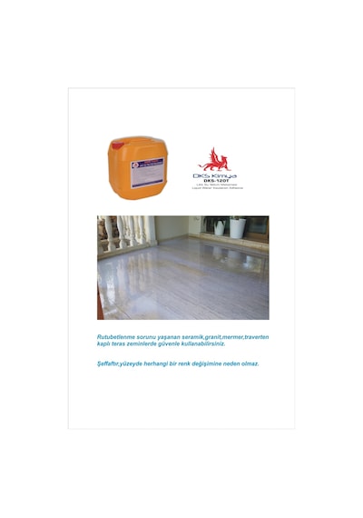 Dks 120T - Likit , Şeffaf Su Yalıtım Malzemesi 5 Kg