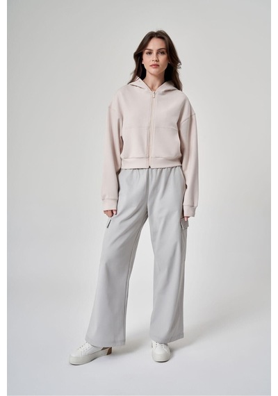 Ayessa Kadın Sweatshirt 1529109 Pudra