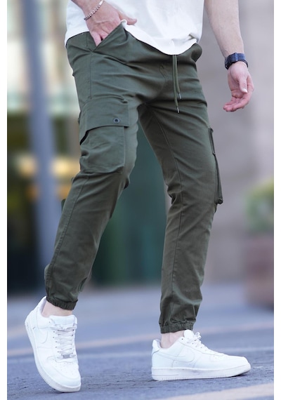 Madmext Haki Kargo Cep Jogger Pantolon 5647 Haki Madmext Haki Kargo Cep Jogger Pantolon 5647 Haki