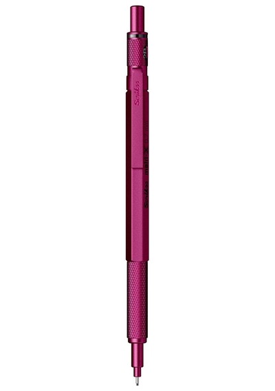 Scrikss Matri-x Versatil 0.7 Mm Metalik Pembe Şeffaf Amb.