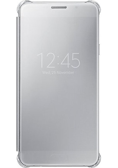Galaxy A7 2016 A710f İle Uyumlu Clear View Cover Gri Ef-za710csegww Gri