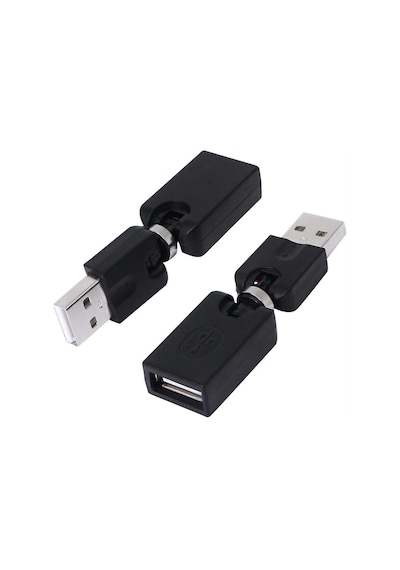 5264 Usb To Dişi Erkek 360 Derece Dönebilen Çevirici Dönüştürücü Adaptör