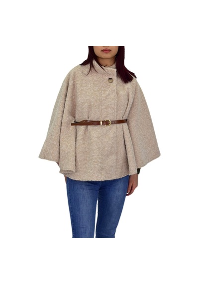 Enisse Kadın Panço Hırka Bgl-st04243 bej
