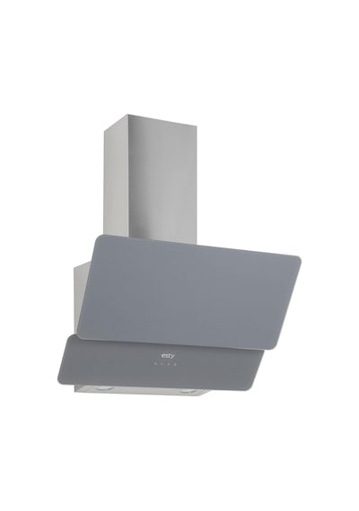 Esty 3471 Dekoratif Camlı Duvar Tipi 60 CM Davlumbaz