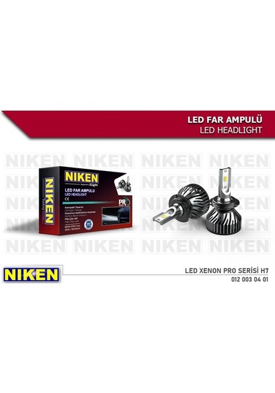 Niken H7 Led Ampül Xenon Pro Serısı
