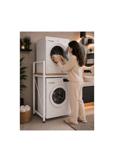 Lifos Çam/beyaz Raflı Çamaşır Makinesi Dolabı Kurutma Makinesi Dolabı Metal Banyo Dolabı Lifos Çam/beyaz Raflı Çamaşır Makinesi Dolabı Kurutma Makinesi Dolabı Metal Banyo Dolabı