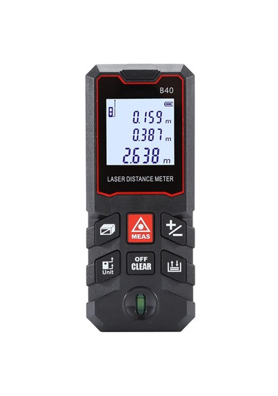 B40 Temel Seviye Lazer Mesafe Ölçer Lazermetre Hobi Ve Hafif İşler İçin
