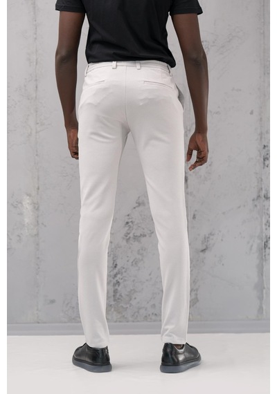 Notra Slimfit Armürlü Full Likralı Esnek Beli Lastikli Yazlık Jogger Pantolon Taş