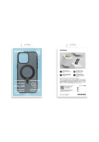 Momax MRAP23MD Apple Uyumlu iPhone 15 Pro Roller Magsafe Kılıfı
